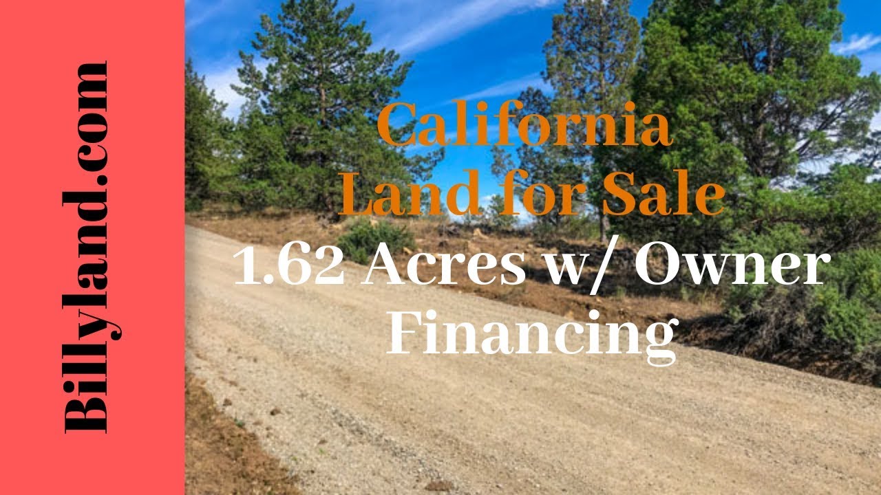 Cheap California Land for Sale 1.62 Acres, Modoc County, Owner