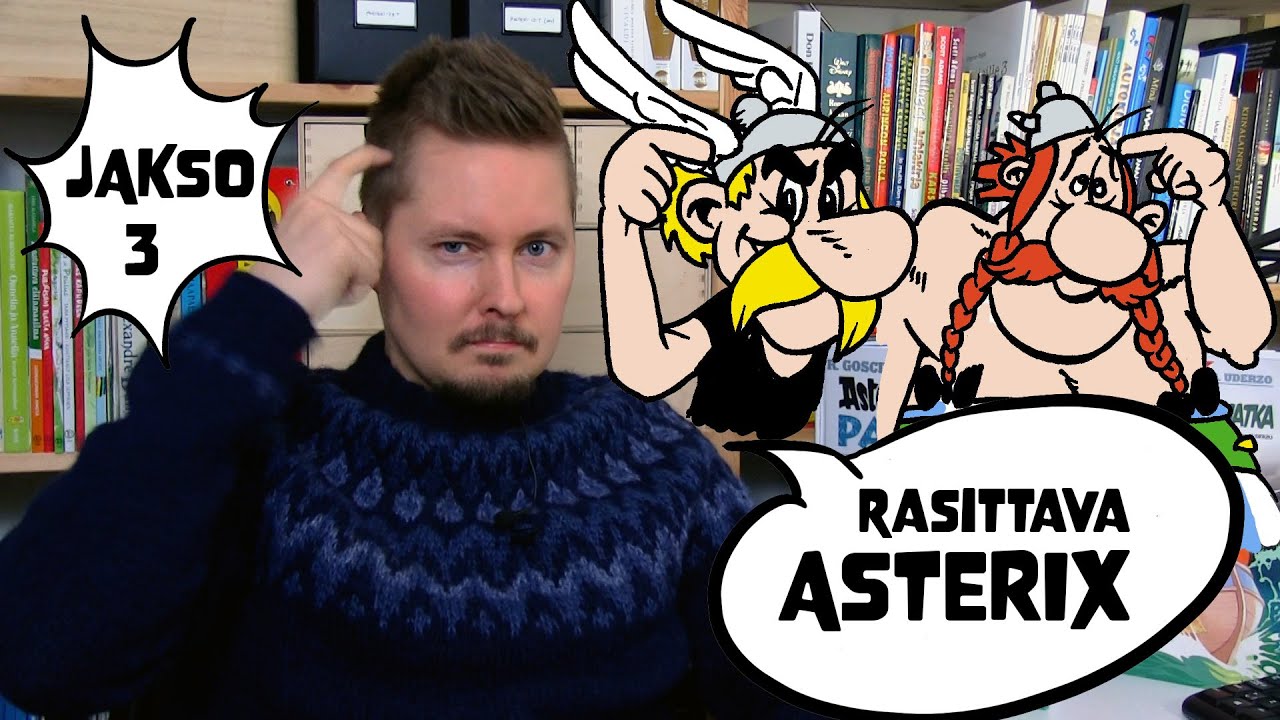 Puhekupla: Asterix – huikeiden taitelijoiden luoma barbaari