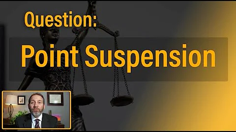 How do point suspensions work? Colorado Drivers license law - Solomon Criminal Defense - Aurora, CO