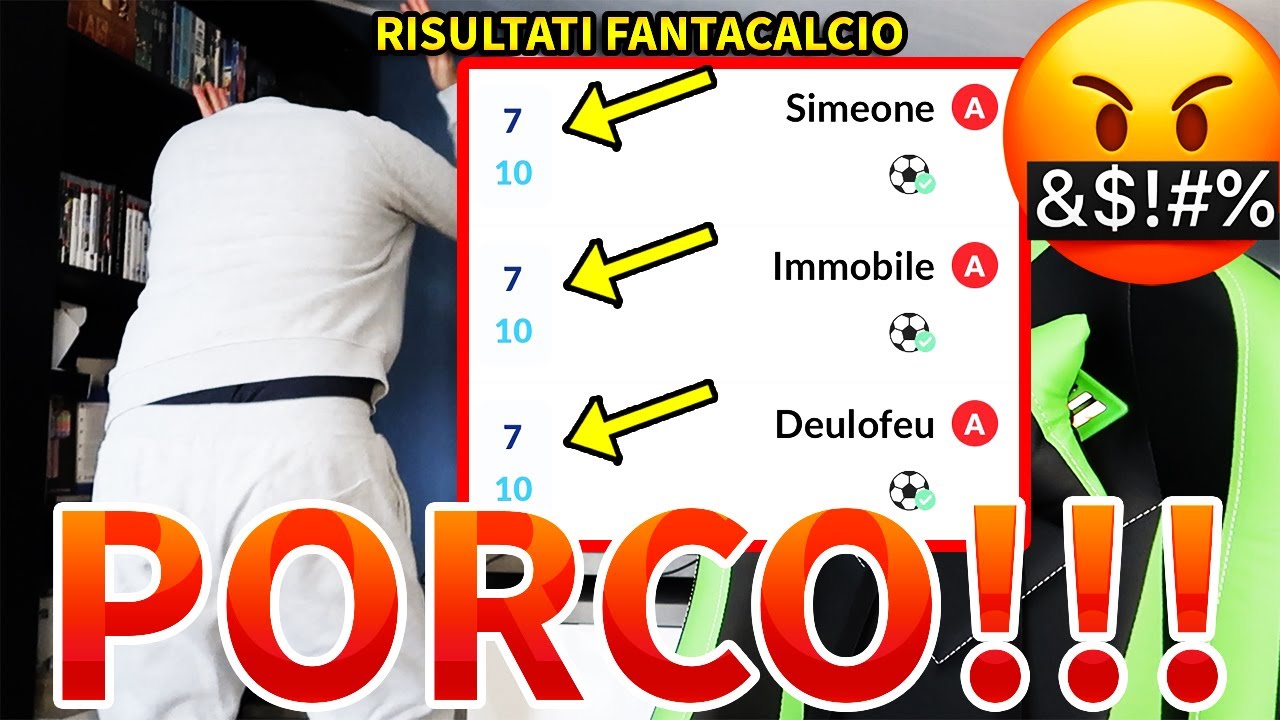  SIMEONE IMMOBILE DEULOFEU FANTACALCIO YOUTUBERS 11 YouTube