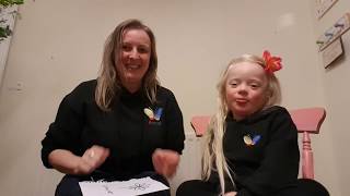Makaton for 'Flower' 🌷