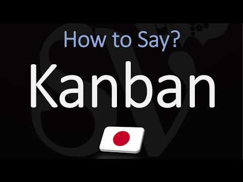 How to Pronounce Kanban? (CORRECTLY) Meaning & Pronunciation