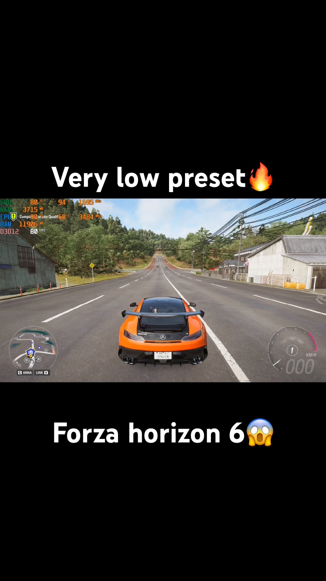 Forza Horizon 6 on RTX 2050 Very Low Settings 😱 Still Playable