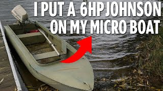 1965 Lund Ducker Powered By A 6Hp Johnson Speed Run