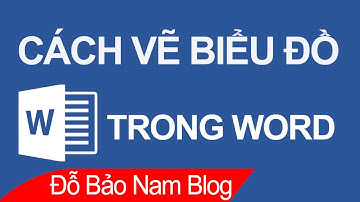 Cách vẽ biểu đồ trong Word, vẽ biểu đồ tròn, cột, đường... trong Word