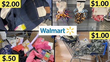 😱$1 JEANS‼️$1 CLOTHES‼️$1 HATS‼️$1 MAKEUP‼️WALMART CLEARANCE THIS WEEK | WALMART WOMEN