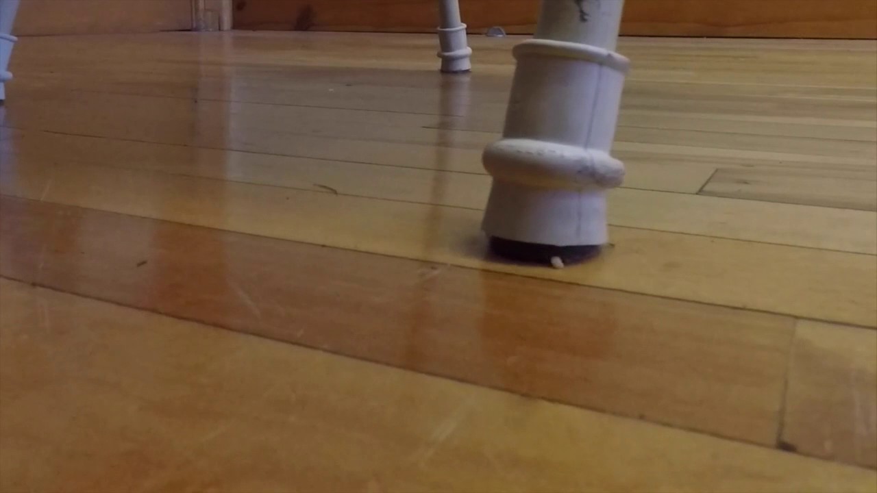 2 Hours of chair sliding on hardwood floor for a good sleep [ASMR