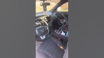 Upgrading from the 4” to the 8.4 uconnect screen on the pursuit. #pursuit #charger #bigscreen #v8