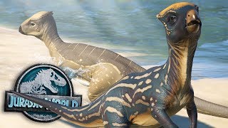 Homalocephale's Beach Paradise! | Atlantis Park | Part 1 Jurassic World Evolution HD