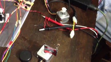 Driving stepper motors with a raspberry pi.
