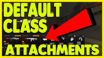 How To See DEFAULT CLASS ATTACHMENTS in MODERN WARFARE 3 2023