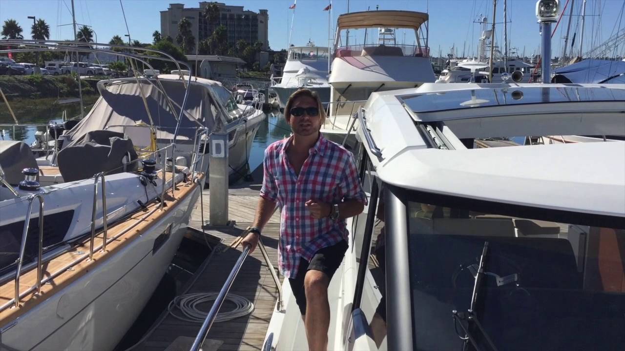 Jeanneau NC14 Powerboat Side access to forward bow By: Ian Van Tuyl