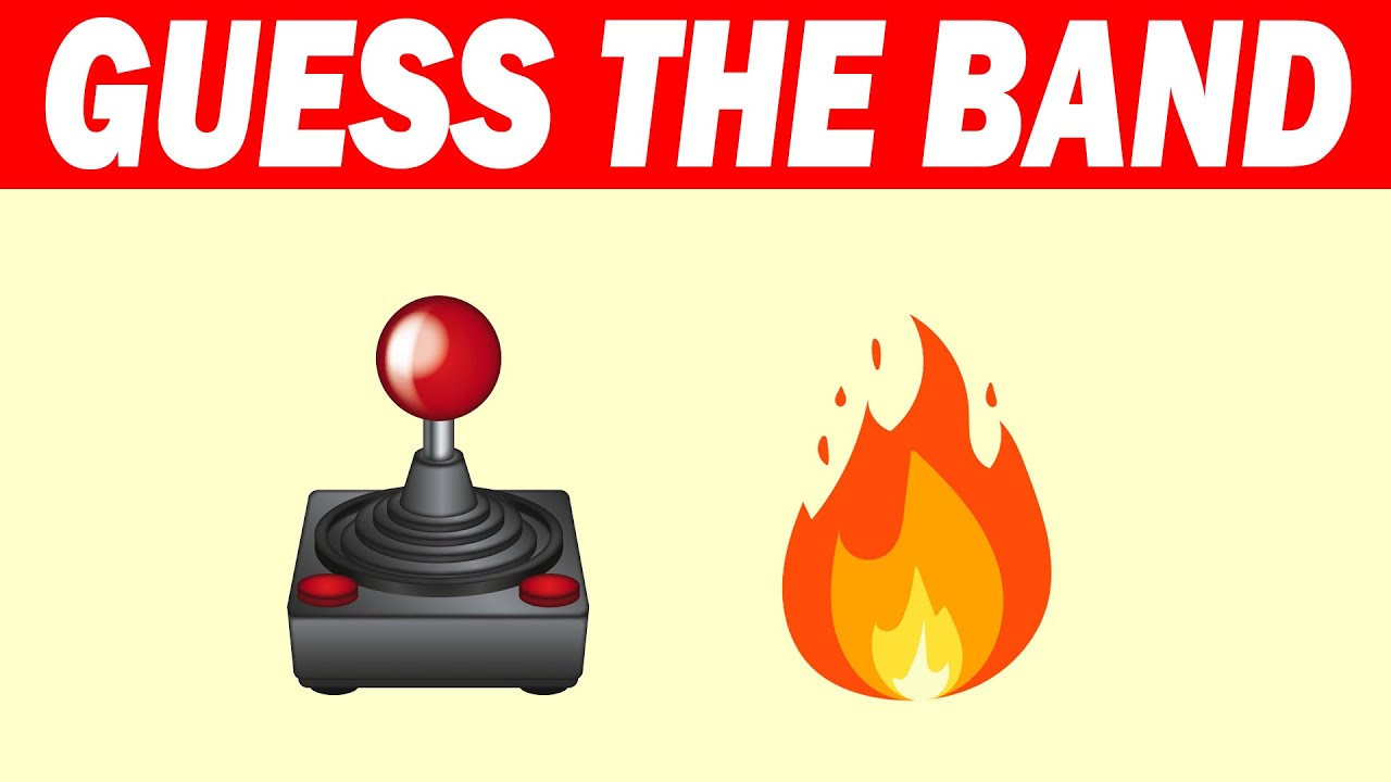 Guess The Band by the Emoji Music Edition EMOJI PUZZLE YouTube