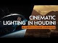 Cinematic lighting in houdini  indepth course overview  pro vfx course 