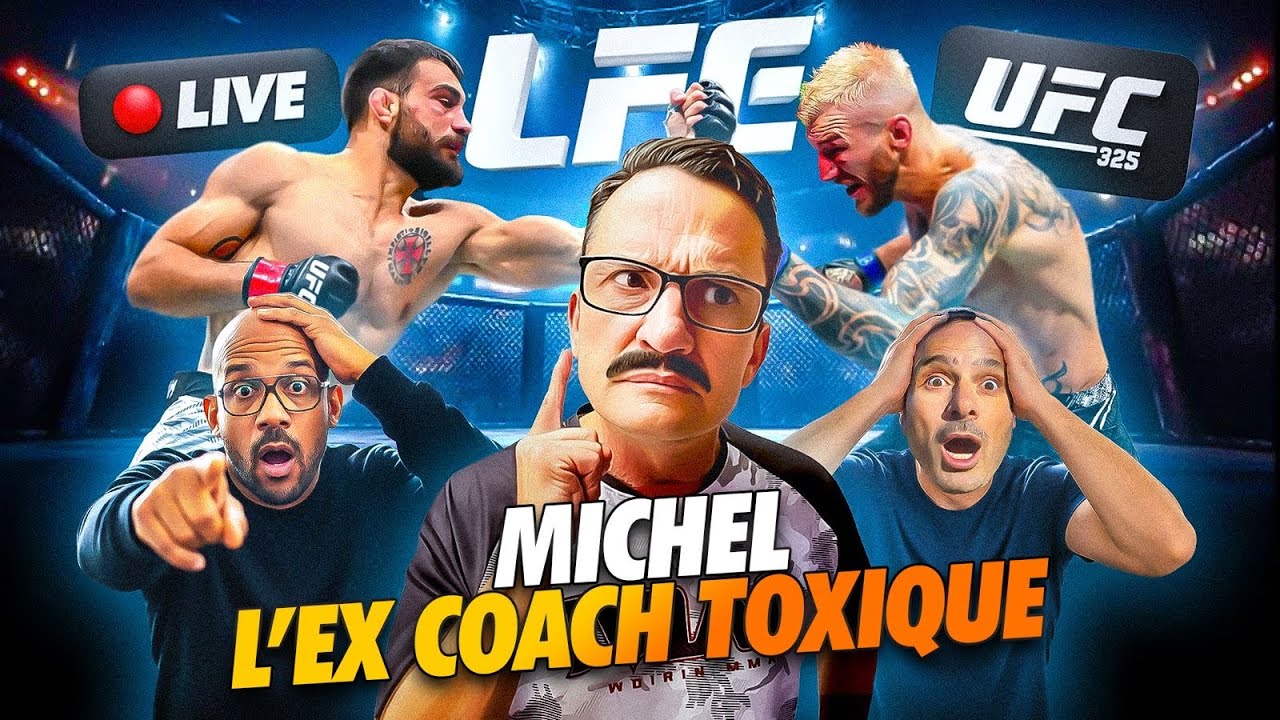 On débriefe l’UFC 325 avec Michel, l’ex coach toxique - LFE #58 / BSD termine Hooker 
