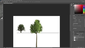 Photoshop 2023 New AI Tree 🌳 Generator Tutorial | Create Realistic Trees in Seconds! 🌳New tricks.