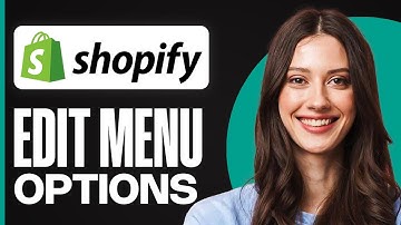 How to Edit Menu Items in Shopify (Tutorial Shopify 2025)