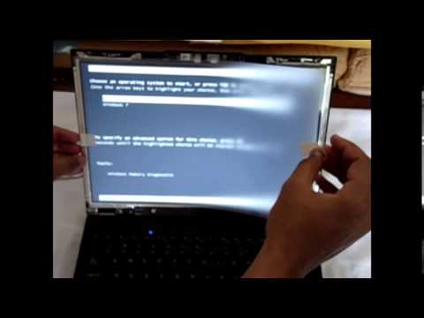 How To Replace Laptop Screen Dell Latitude E4300 Youtube
