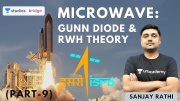 Gunn Diode & RWH Theory | Microwave (Part 9) for ISRO 2020 Exam | Sanjay Rathi