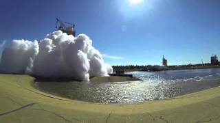Close Encounter With 'Fired Up' J-2X Engine Close Encounter With 'Fired Up' J-2X Engine