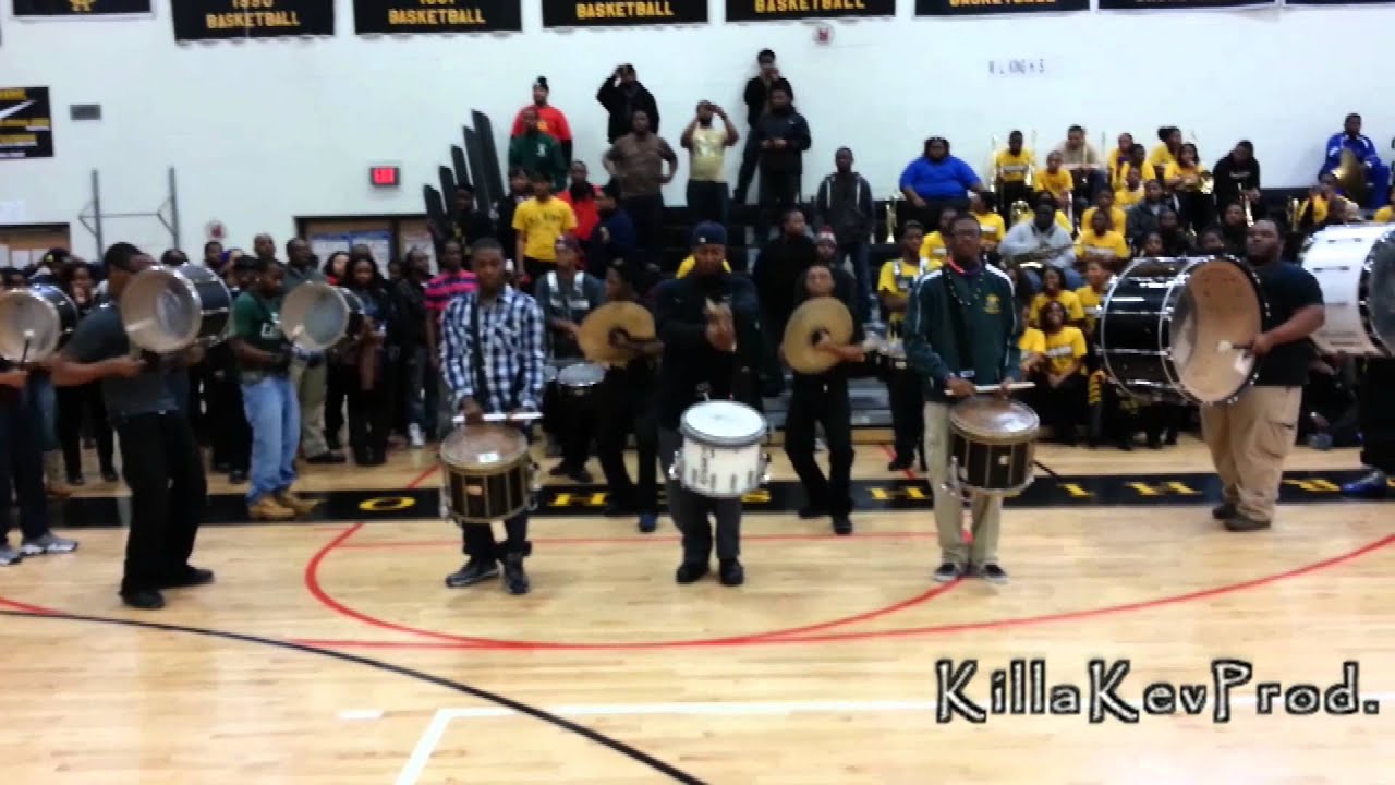 MLK High School - Funky 4 Alumni Percussion Section - 2012