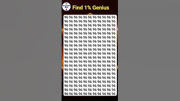 Which Number Is Odd? Only Genius Can Spot It! 🤯 #brainchallenge #puzzle #find #mindtest #memes #pro