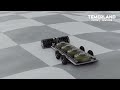 The animation presents a low cost remote controlled robotic mine transportation platform