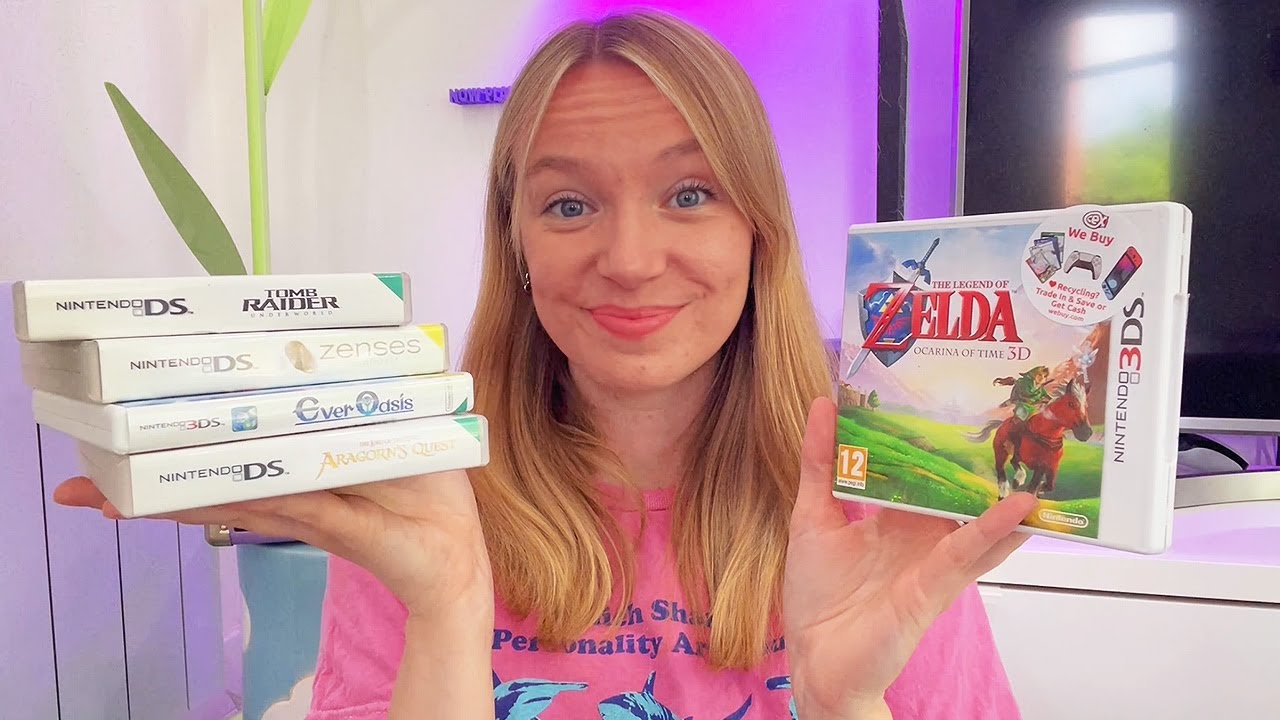 ASMR Video Games Haul (Whispered)