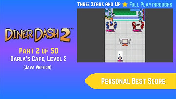 Diner Dash 2 (2007, Java) - Part 02 of 50: Darla