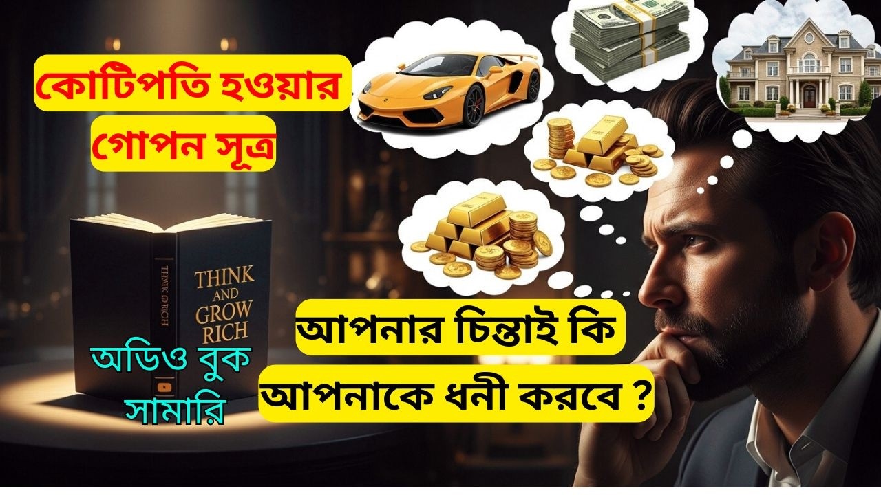 কোটিপতি হওয়ার আসল উপায় কী ? Think and Grow Rich Bengali Audio Book Summary | ধনী হওয়ার গোপন সূত্র।