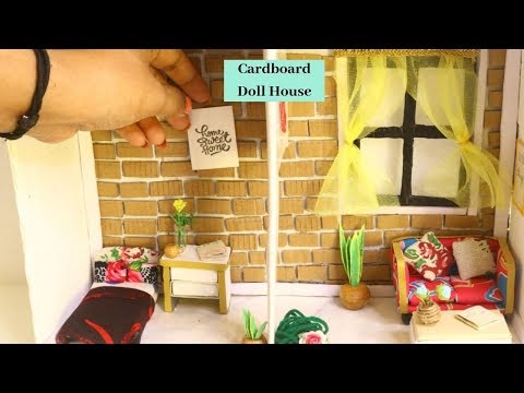 cardboard dollhouse furniture patterns
