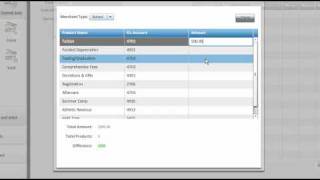 virtual terminal - # 2 Assign payment to multiple acct codes