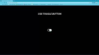 CSS TOGGLE BUTTON ✅ #coding #css #frontend #design