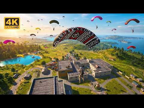 PUBG PC : Erangle Solo Tpp 4K Ultra HD Top 1 Win Gameplay (No Commentary)