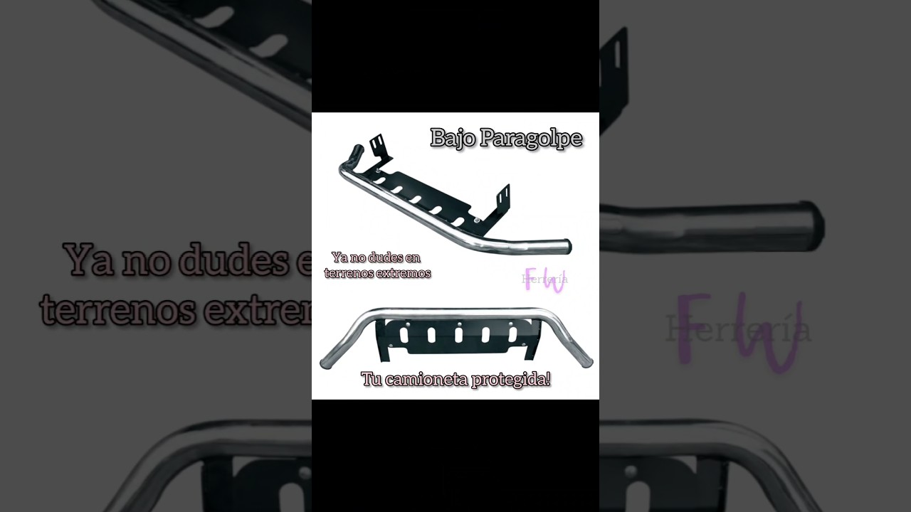 Bajo Paragolpe: Protección + Estilo Off-Road 🚙🔥