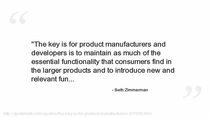 Beth Zimmerman Quotes