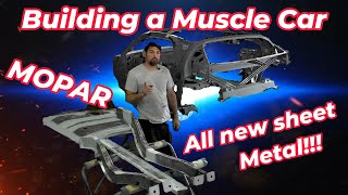 70 Dodge Challenger R/T Build Complete rear section restoration series video 4