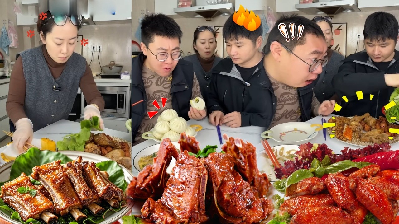 弟弟准备烧烤妈妈竟将烧烤藏起套路哥哥，不料蠢哥哥还是上当了精准错过了烧烤，最后哥哥没吃到肉后悔极了