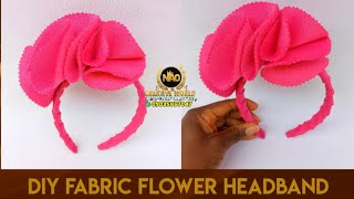 Diy Fabric Flower Headband