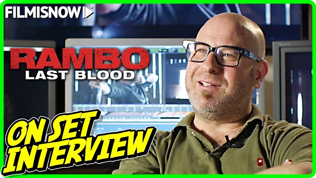 RAMBO: LAST BLOOD | Adrian Grunberg "Director" On-set Interview - YouTube