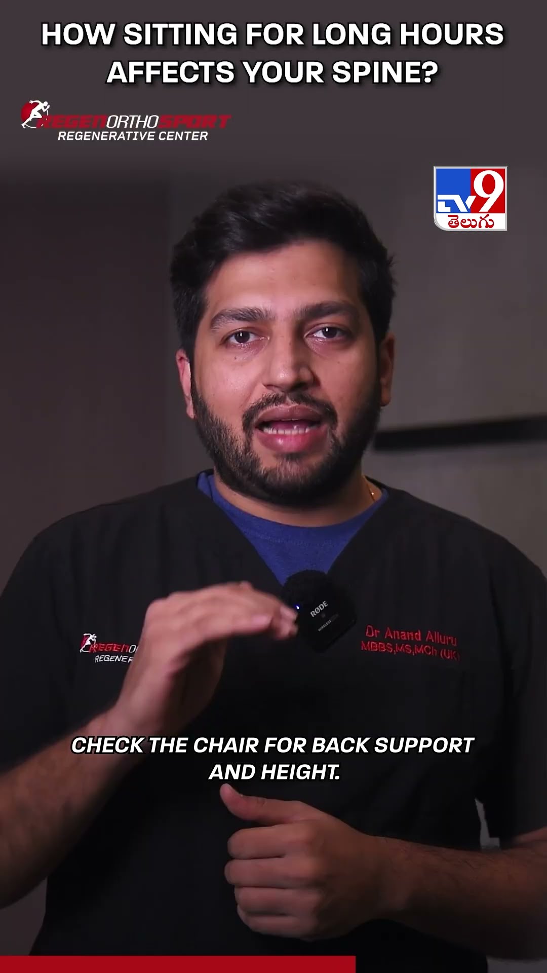 How Sitting for Long Hours Affects Your Spine - TV9