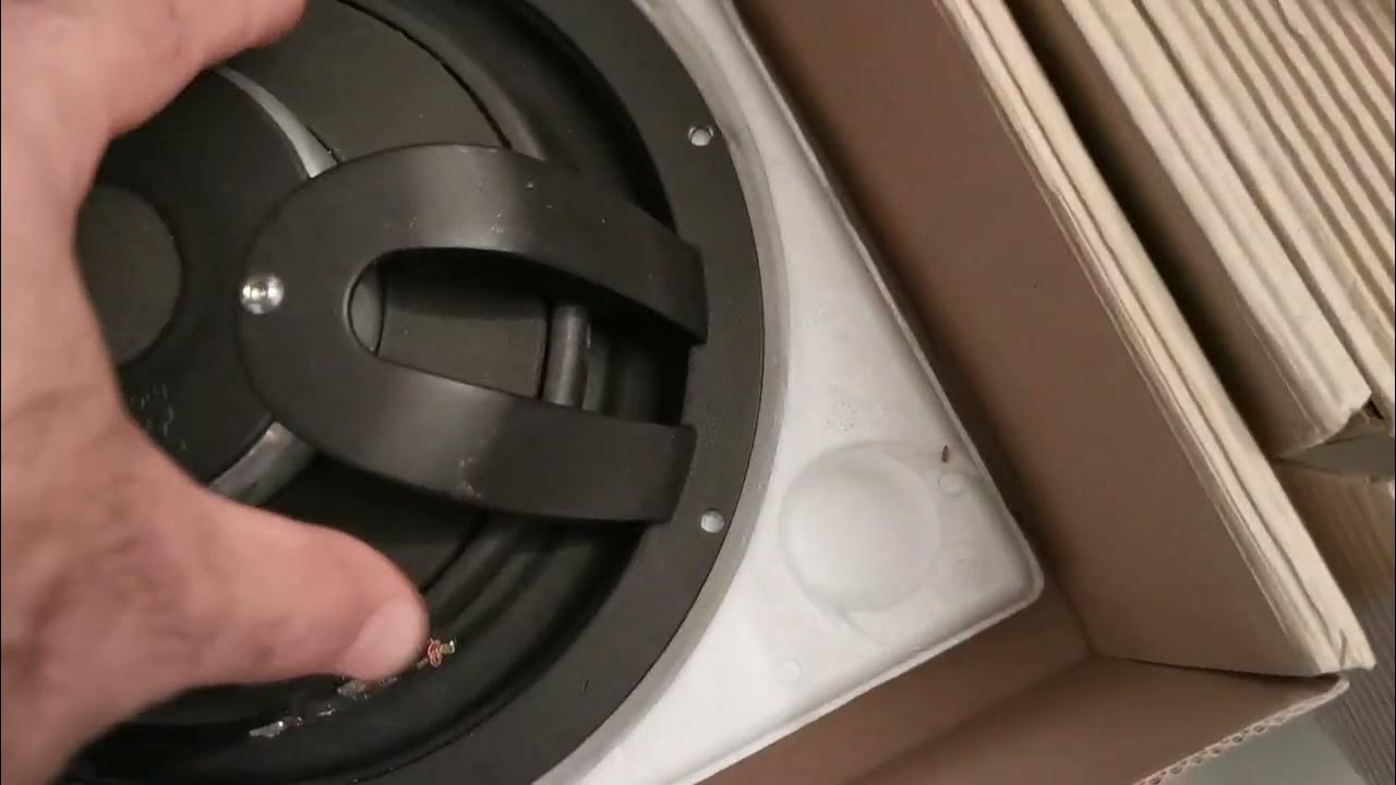 Morel Elate Ti MW9 woofers detailed condition ) YouTube