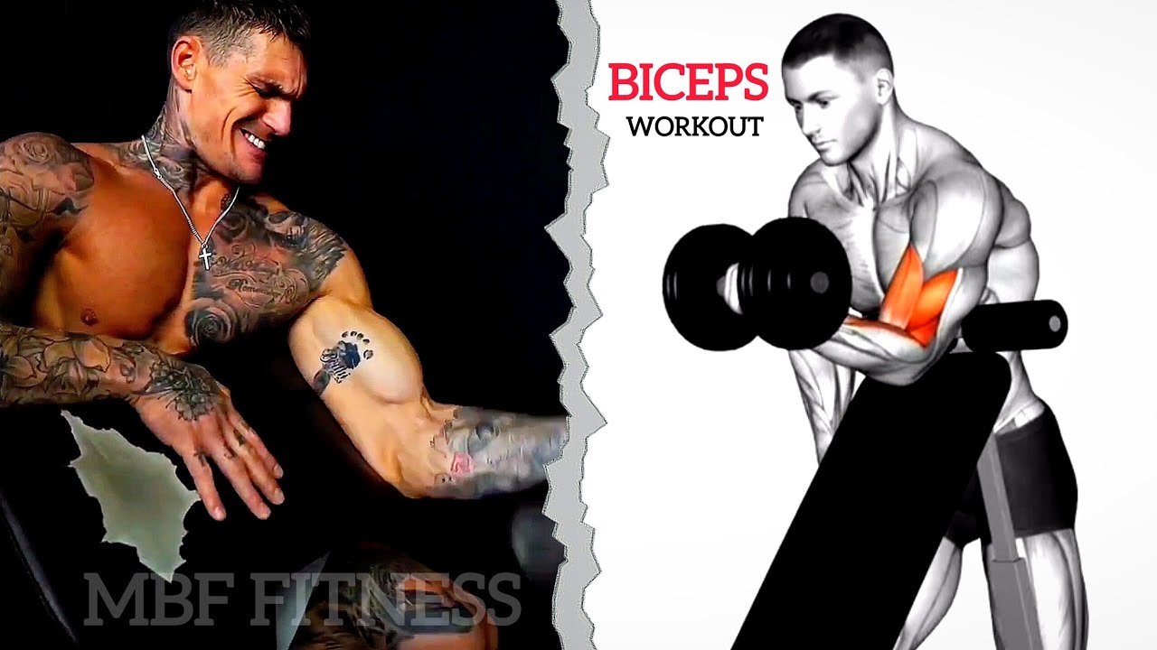 Biceps Workout at Gym 💪 | Bigger & Stronger Arms Biceps Exercises 🔥 | With Equipment 