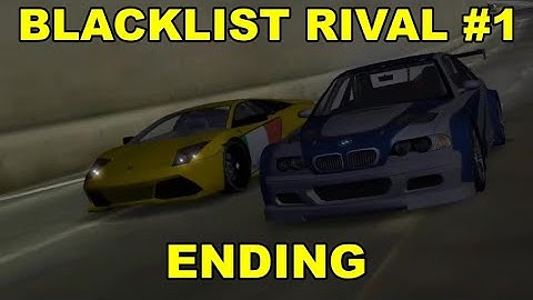 Need For Speed Most Wanted 2005 Redux v3 gameplay: Beating Razor and ending the game!!!!