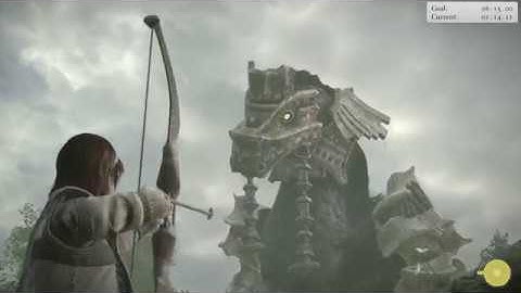 Shadow of the Colossus PS4 Remake - Hard Time Attack Walkthrough - Colossus #4 (Phaedra)