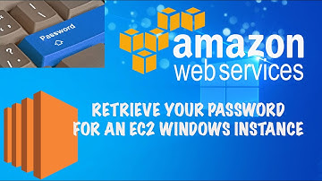 Get your password for a Windows AWS EC2 Instance 3 ways