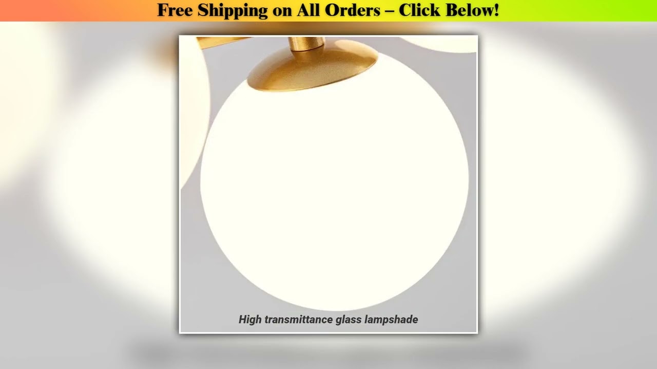 Modern Long Dining Room Chandeliers Glass Ball Lampshade Light Over The Table Kitchen Office