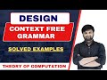 Design Context Free Grammar(CFG) in Automata |Language L= a^n | Example | TOC | FLAT