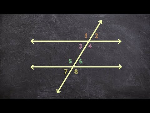 Video: Kan tre vinklar bilda ett linjärt par?