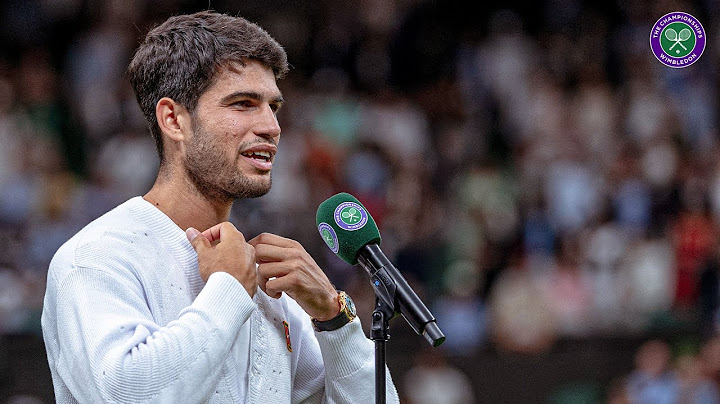 "He's the most powerful player on tour!" | Carlos Alcaraz On-Court Inverview after defeating Rublev